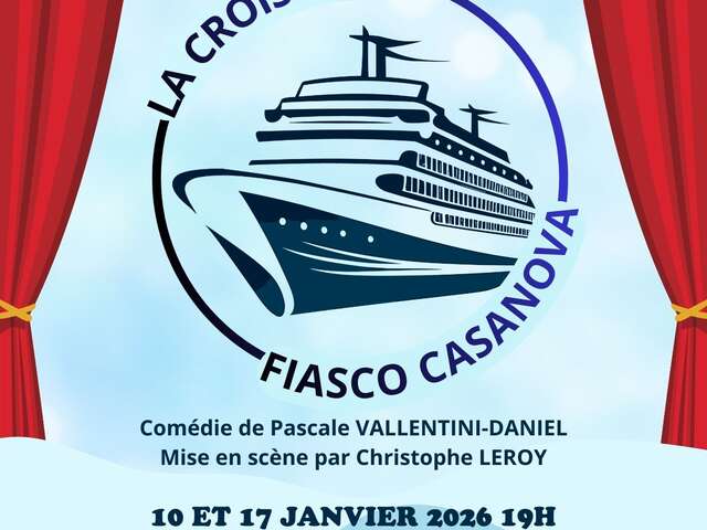 SPECTACLE | "La Croisière Fiasco Casaova" par Les Têtes à Claque
