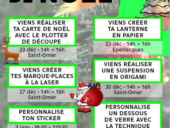 ATELIERS | Les Ateliers de Noël à La Station