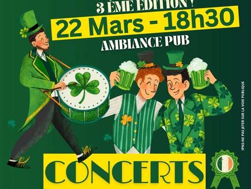 3ème édition : Soirée Saint-Patrick