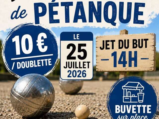 Concours de pétanque