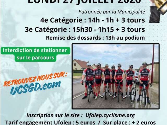 42éme prix de Dargnies - Epreuve cycliste
