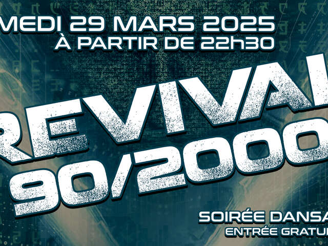 Soirée dansante - Années 90 / 2000