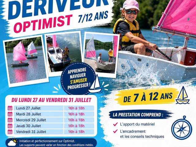Stage dériveur Optimist