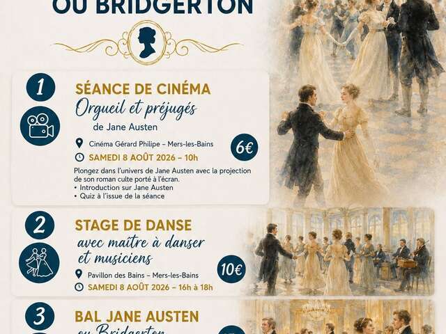 Week-end anglais - Les 3 rendez-vous du Bal Jane Austen ou Bridgerton