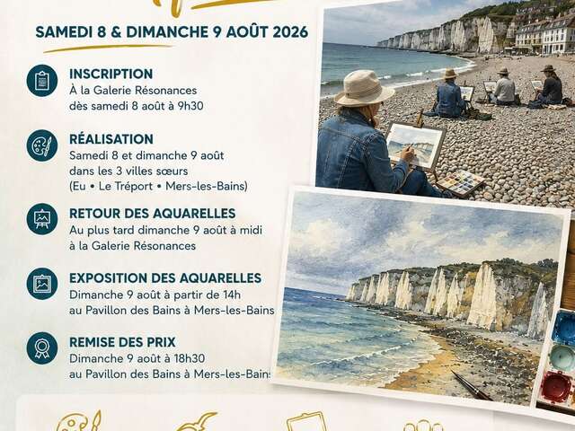 Week-end anglais - Concours d'aquarelle
