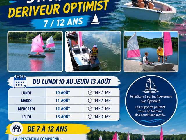 Stage dériveur Optimist