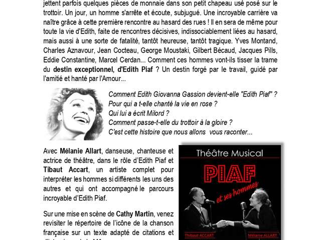 Piaf et ses hommes