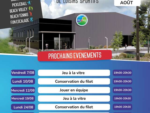 Ateliers thématiques Padel