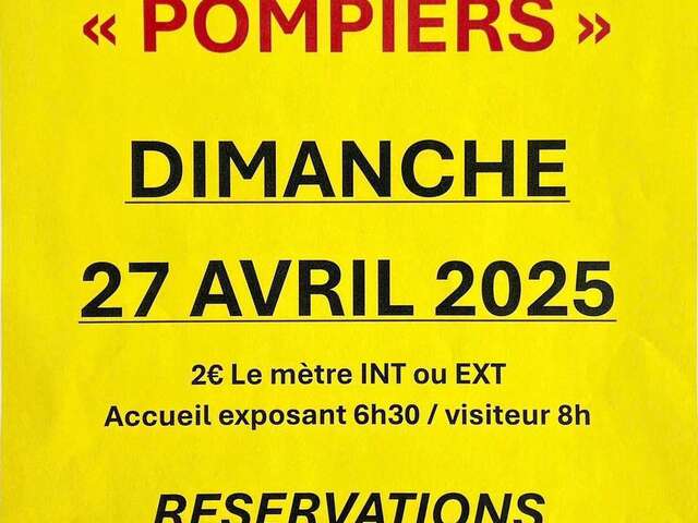 Brocante "Pompiers"