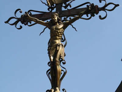 La croix de l'église