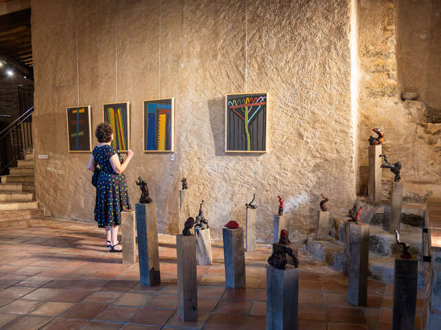 Exposition des sculptures Pierre-Louis Doreau et des tableaux de Coline Fabre