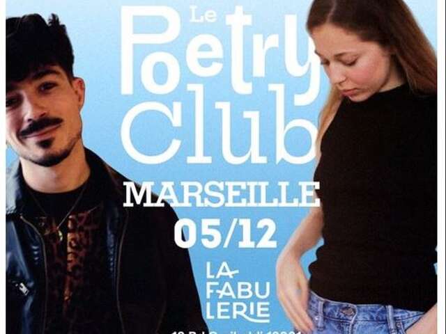 Le Poetry Club s’installe à Marseille
