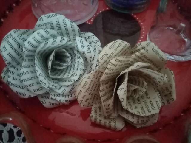 Atelier de fabrication de fleurs de papier