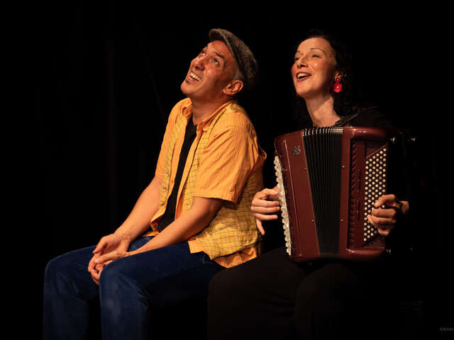 Poète en cavale, HK et Claire Bernardot