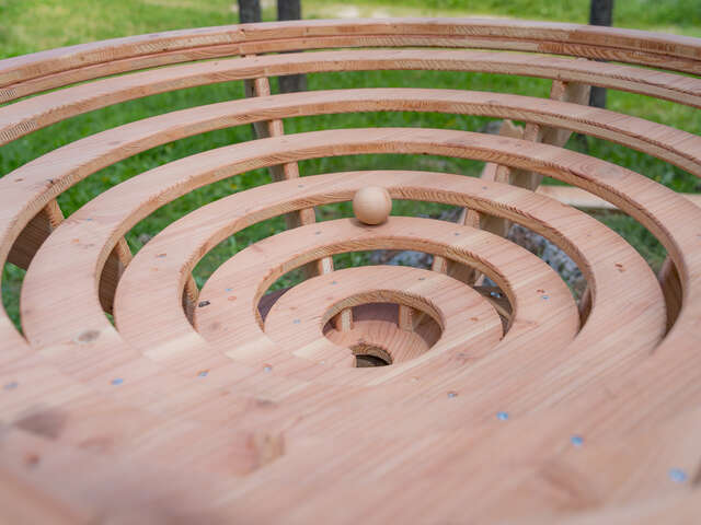 Roule ma boule - parcours van houten ballen