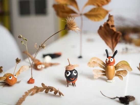 Atelier 4-7 ans au marais de Lavours : "Drôles d'insectes à bricoler"