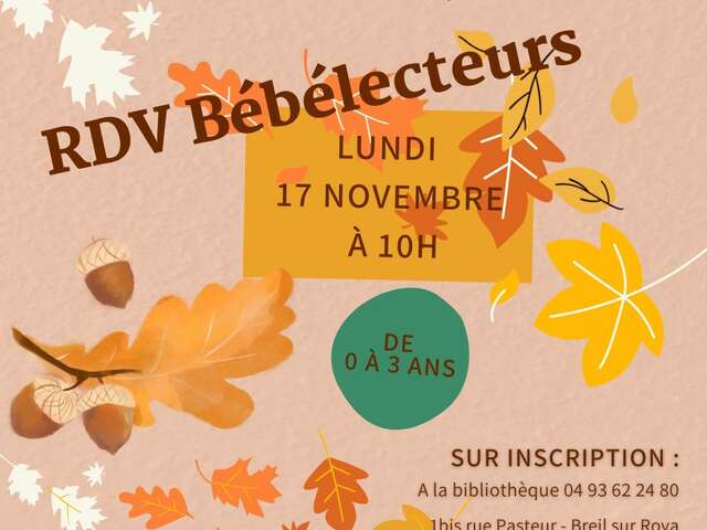 RDV Bébélecteurs