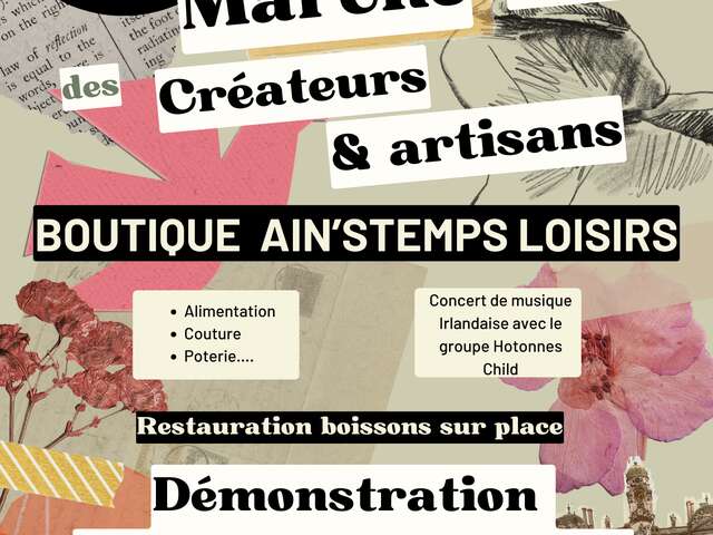 Marché artisanal d'été aux Plans d'Hotonnes