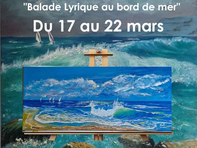 Exposition d'Henri Nahabedian "balade lyrique au bord de mer"