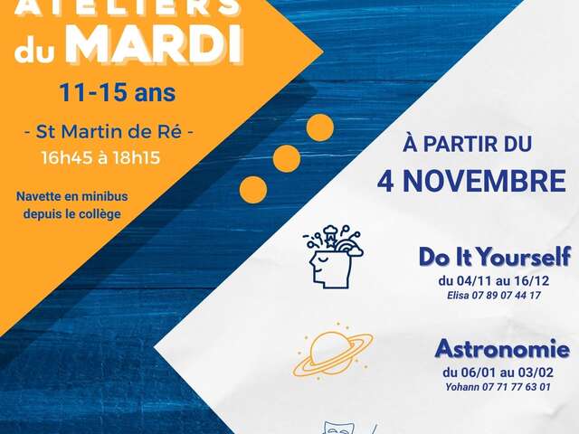 Ateliers « Astronomie » par Ré Jeunesse