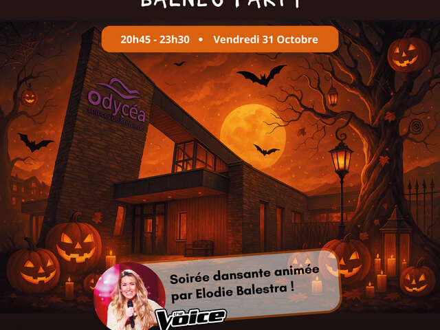 Halloweenfeest met Elodie Balestra, zangeres uit seizoen 1 van The Voice.