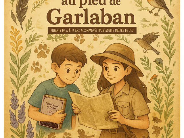 Jeu de piste - Lili au pied de Garlaban
