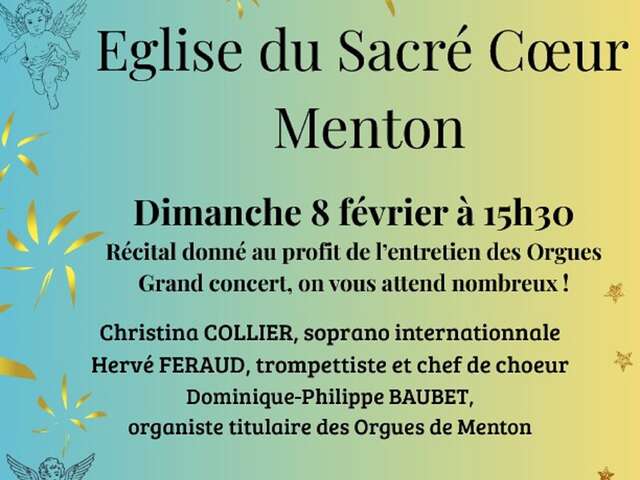 Recital di Christina Collier, Hervé Feraud e Dominique-Philippe Baubet