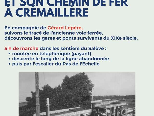 Randonnée, le Salève et son chemin de fer à crémaillère