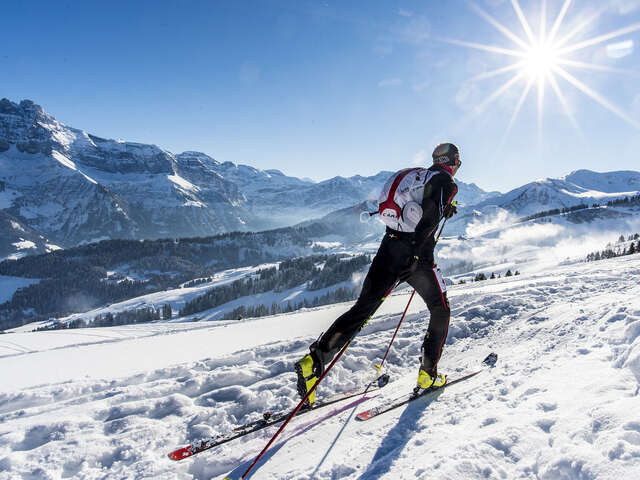 Rote Piste "MYET" / Rando-Parc Morgins