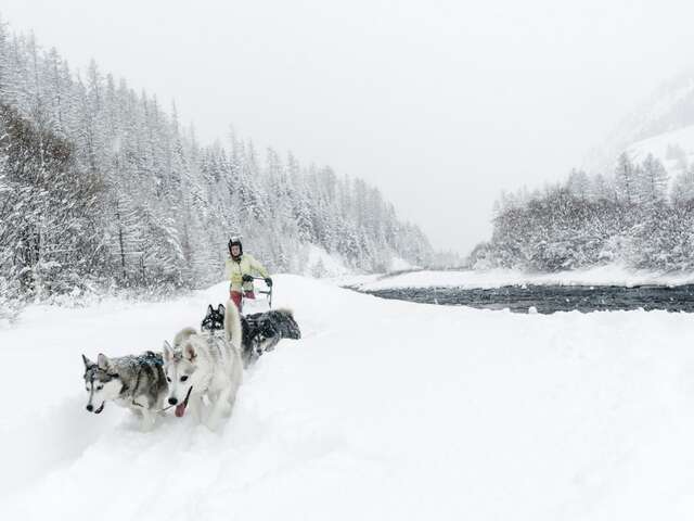 Rando journée en traineau