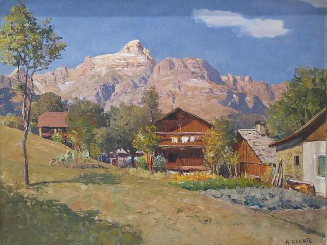 Exposition - Ange Abrate, peintre des sommets