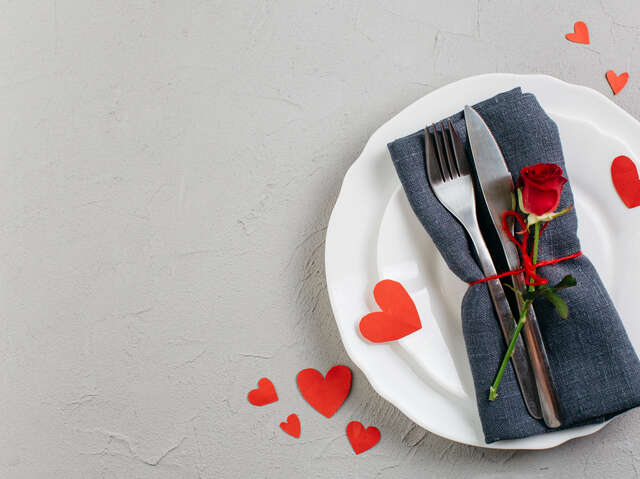 Soirée Saint Valentin au restaurant Le Vieux Moulin