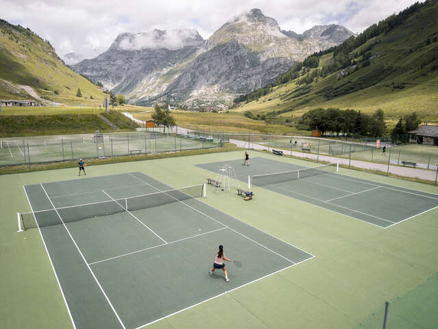 Terrains de tennis