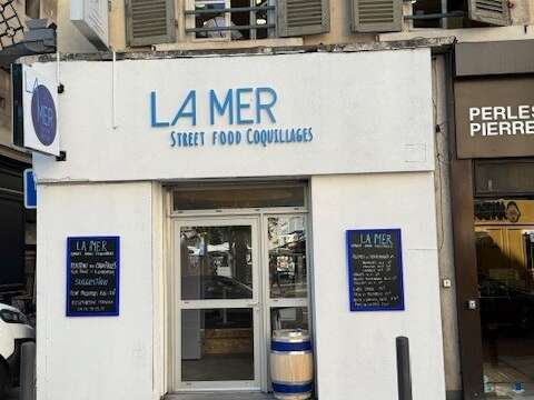 La mer street food coquillages