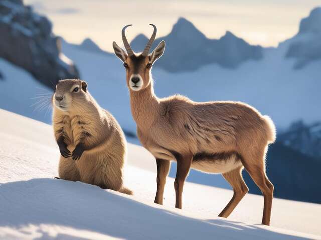 Survivre en hiver - Les secrets des animaux de montagne