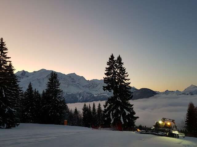 Embarquez en dameuse !