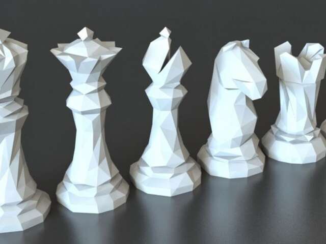 Création de pièces d'échecs