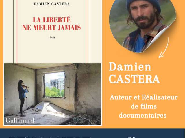 Rencontre et dédicace Damien Castera