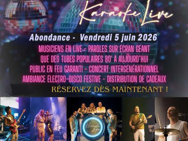 KARAOKÉ LIVE GÉANT