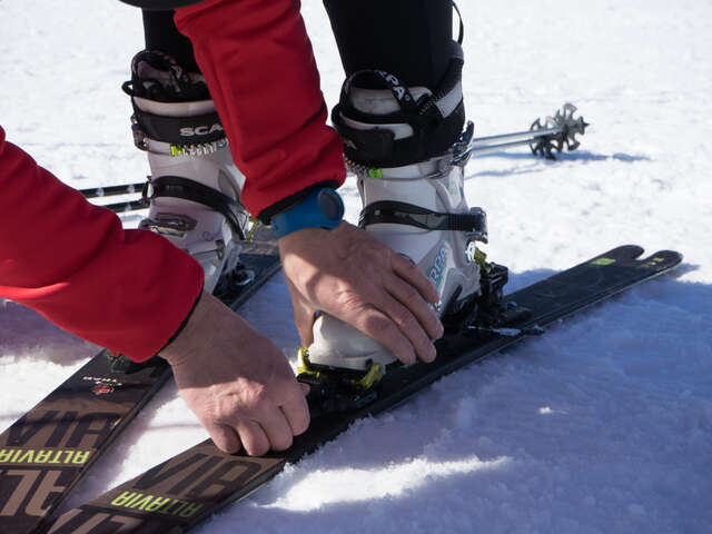 La Leash : Trace initiation ski de randonnée