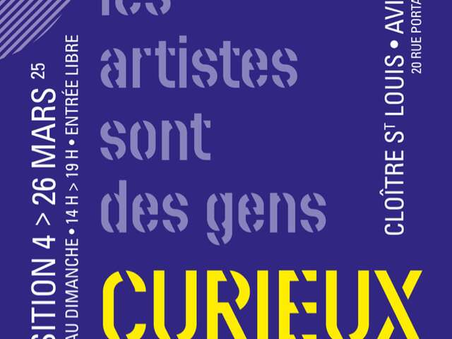 Exposition de la Mac'A - "Les artistes sont des gens CURIEUX"