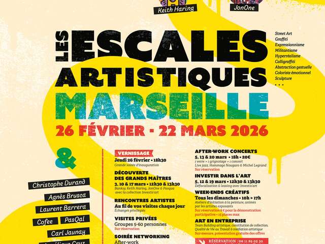 Les Escales Artistiques débartquent aux Docks Village