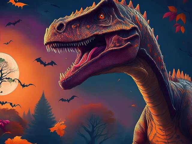 Chasse aux bonbons d'Halloween