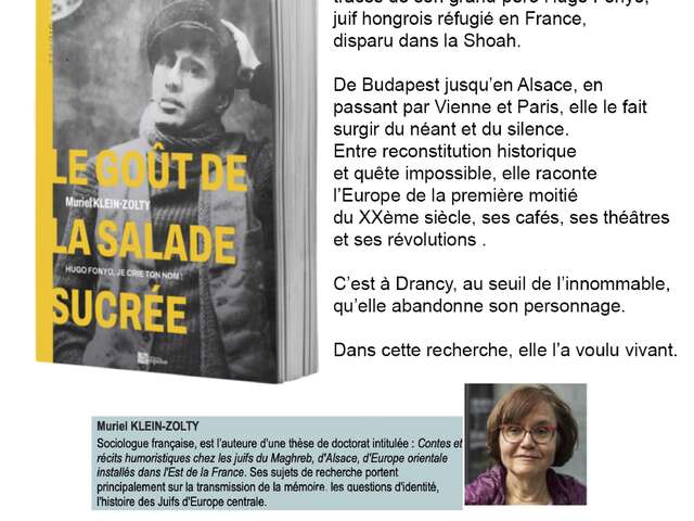 Presentation du livre "Le Goût De La Salade Sucrée"