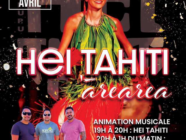 Hei Tahiti arearea - Jardins de la Mairie de Papeete