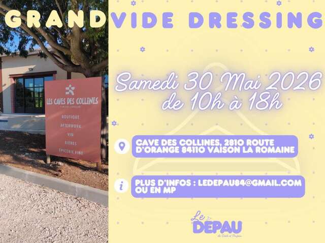 Grand vide-dressing - Cave des collines