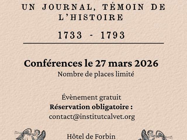Le Courrier d’Avignon, un journal témoin de l’histoire, 1733 – 1793
