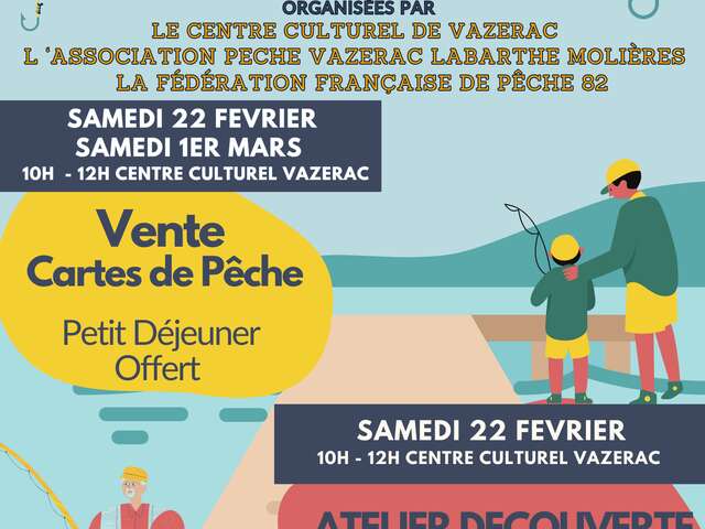 Animations autour de la pêche à Vazerac