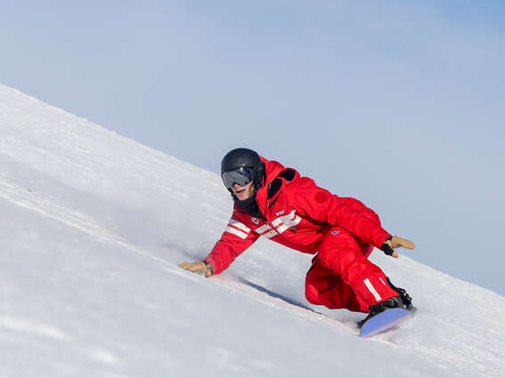 Cours de Snowboard avec l'ESF du Collet