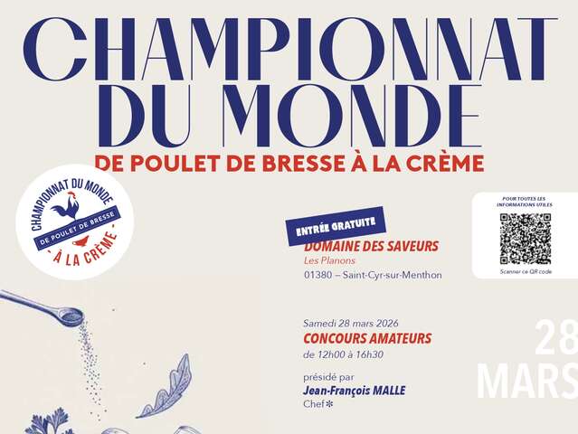 Championnat du Monde de Poulet de Bresse à la Crème - Concours amateurs